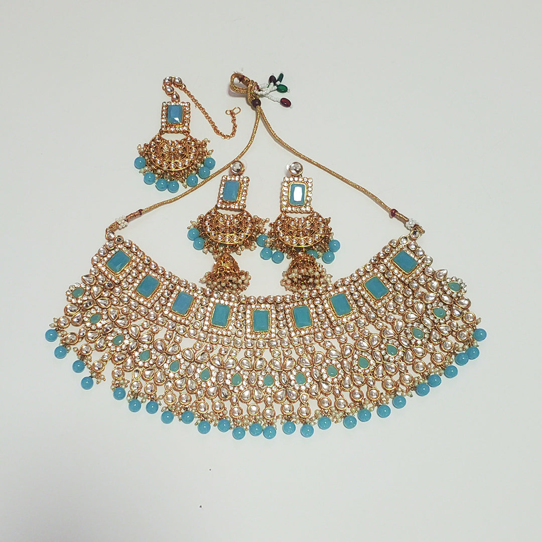 Necklace Set-Ferozi